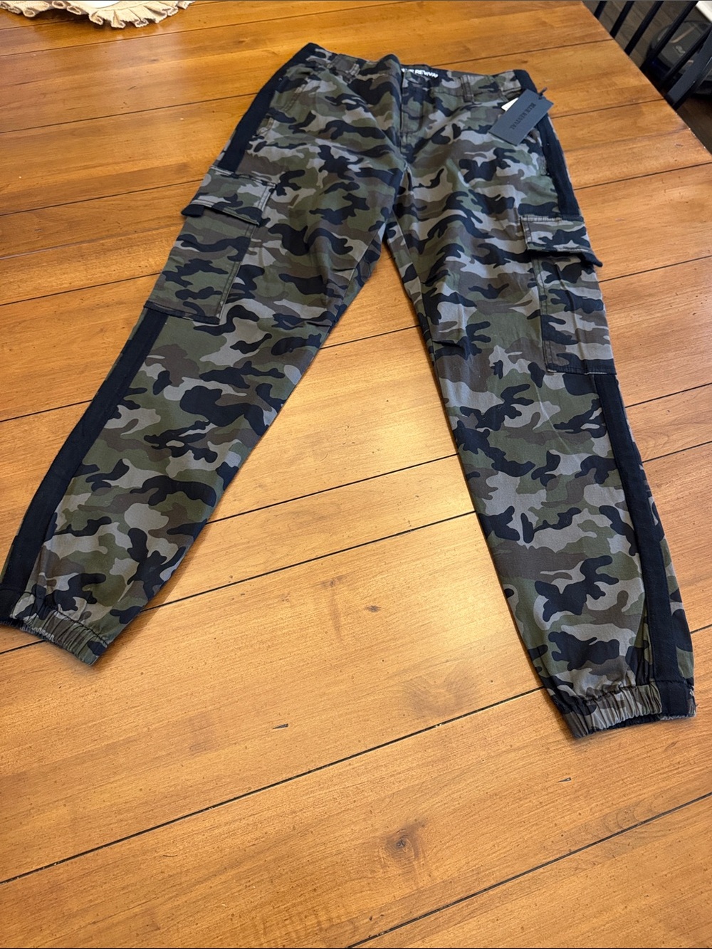 Blue Revival Camo Cargo Joggers